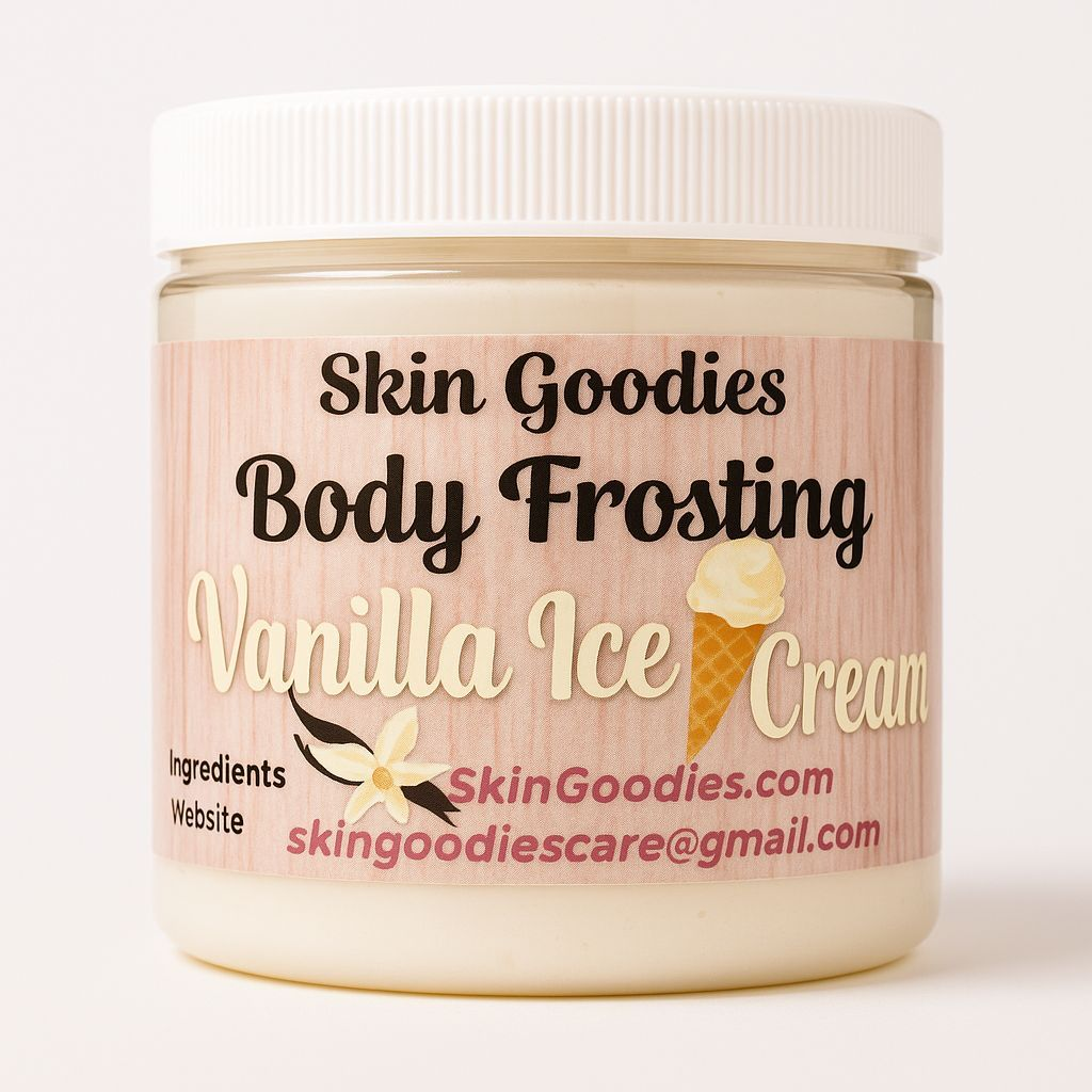 Vanilla Ice Cream Body Frosting (8oz)