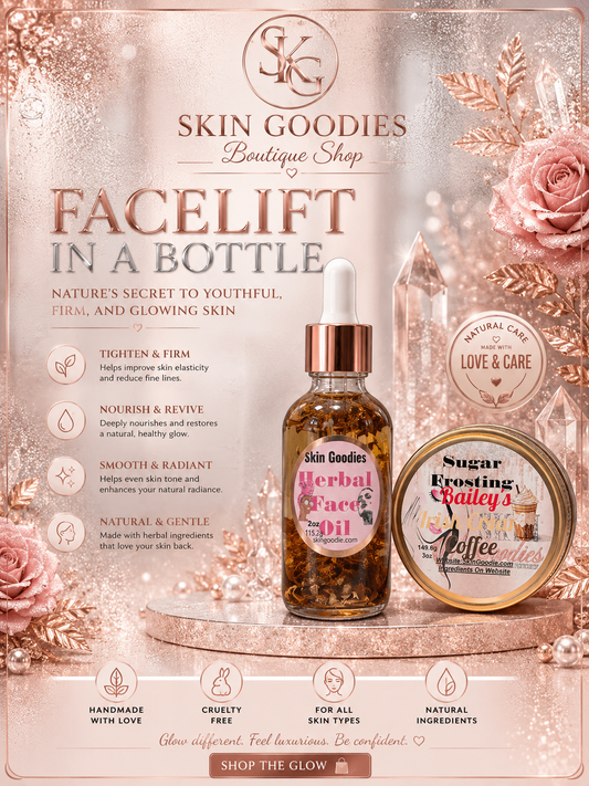 Facelift in a Bottle 2oz Bottle 3oz Jar