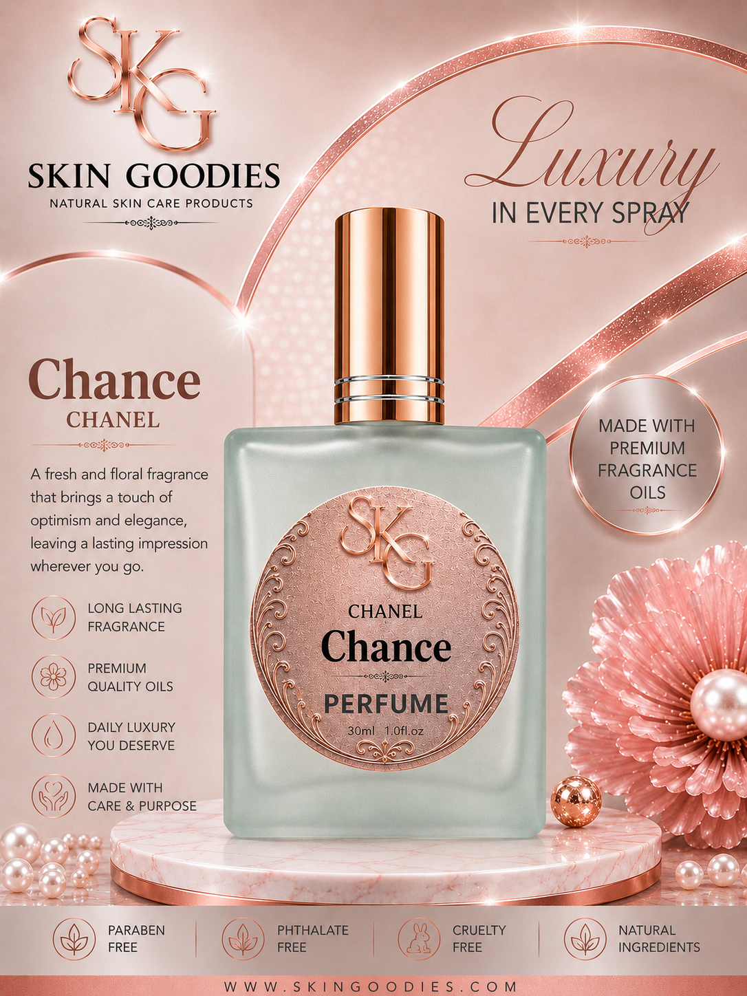 Chance by (Chanel)1oz 30ml (Designer Inspired)