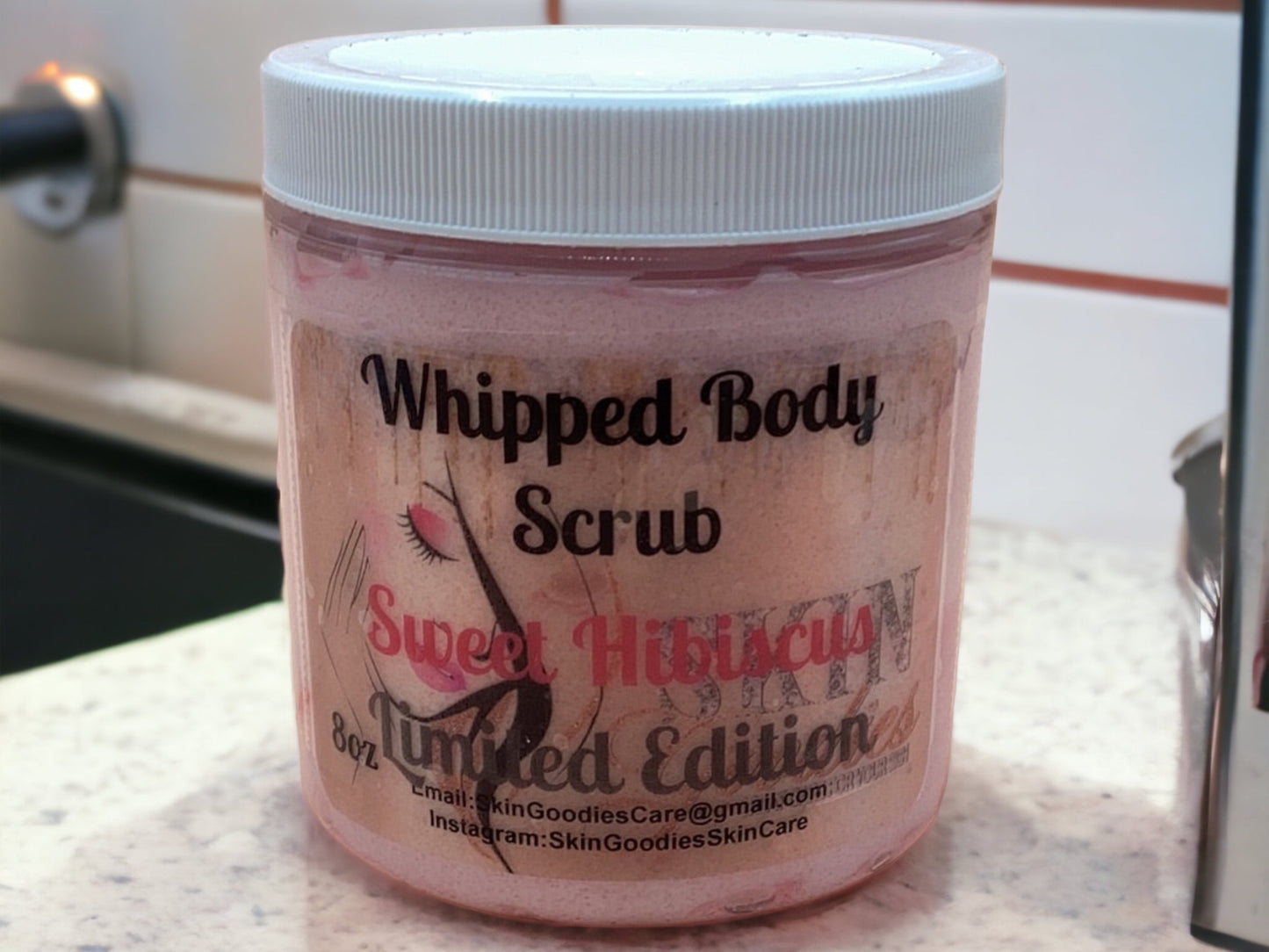 Sweet Hibiscus(8oz)Body Scrub LIMITED EDITION)