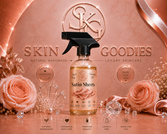 Liquid Body Oil Satin Sheets(8oz)