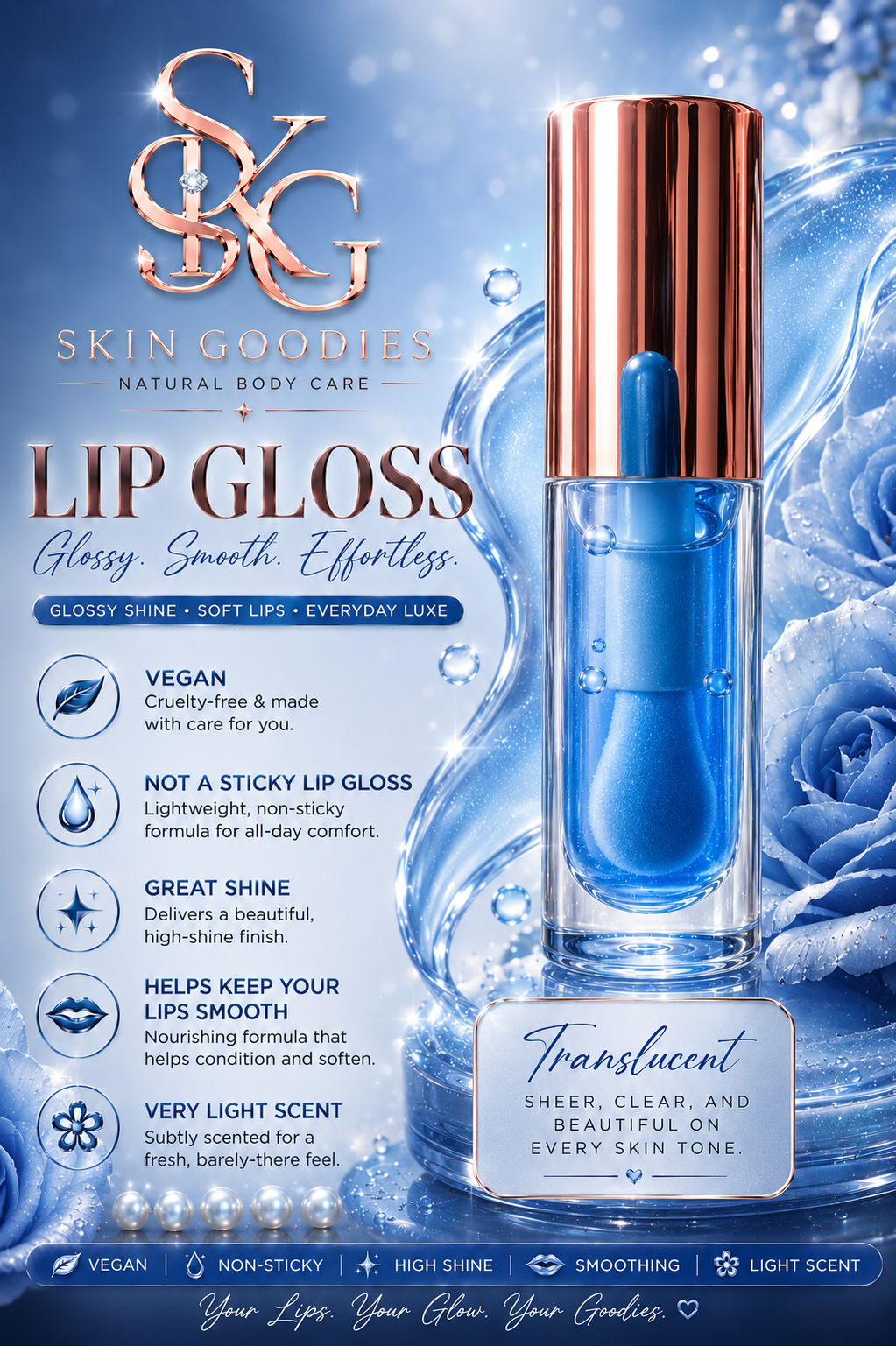 Lip Gloss(Vegan) Coco Coconut