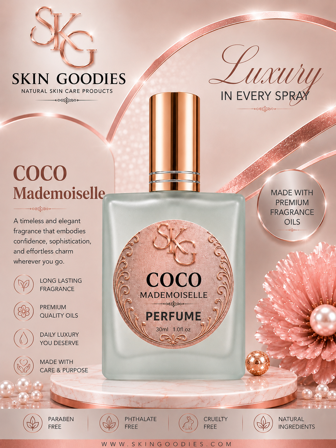 Coco Mademoiselle-1oz 30ml (Designer Inspired)