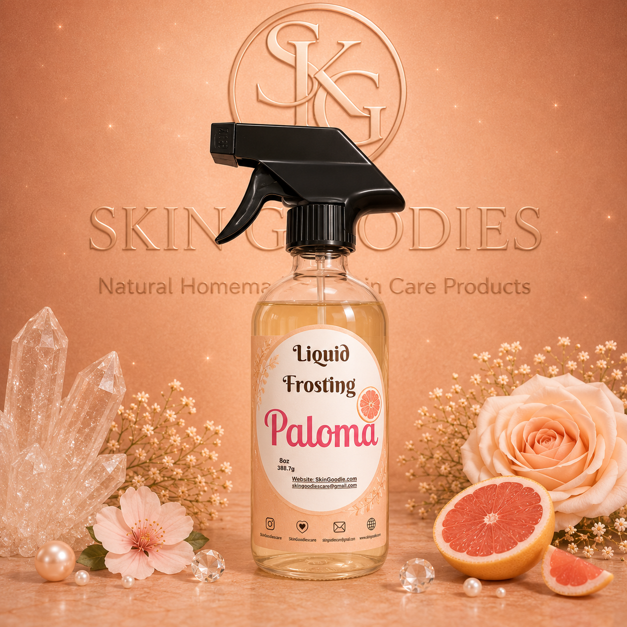 Body Oil 8oz (Paloma)
