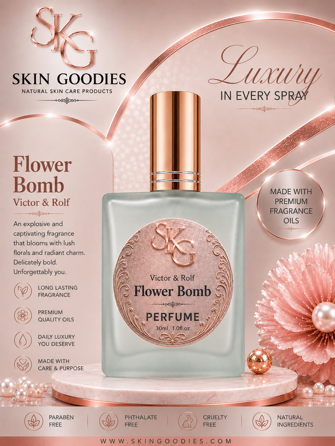 Flower Bomb-(Victor & Rolf)1oz 30ml (Designer Inspired)