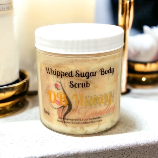 OB Honey(8oz)Whipped Body Scrub (this is a 2-1 Scrub and Soap)