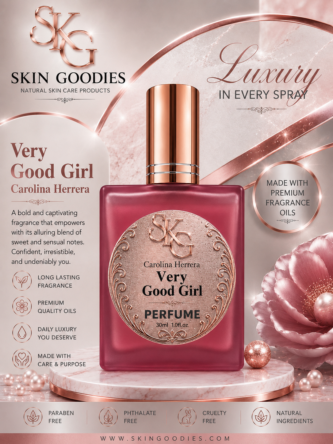 Good Girl{Very}(Carolina Herrera)1oz 30ml (Designer Inspired)