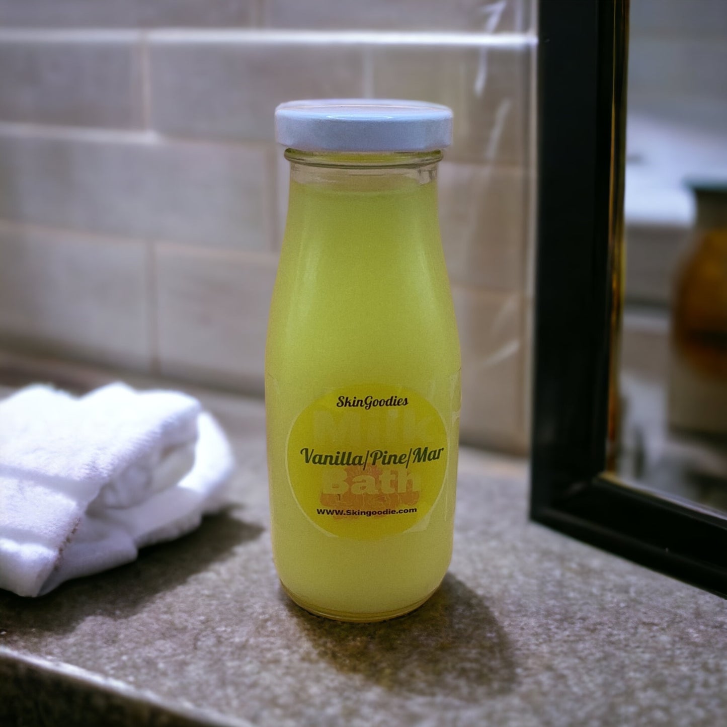 Vanilla Pineapple Margarita 3-1 Milk Shower Gel,Milk Bath, Shampoo (12oz)