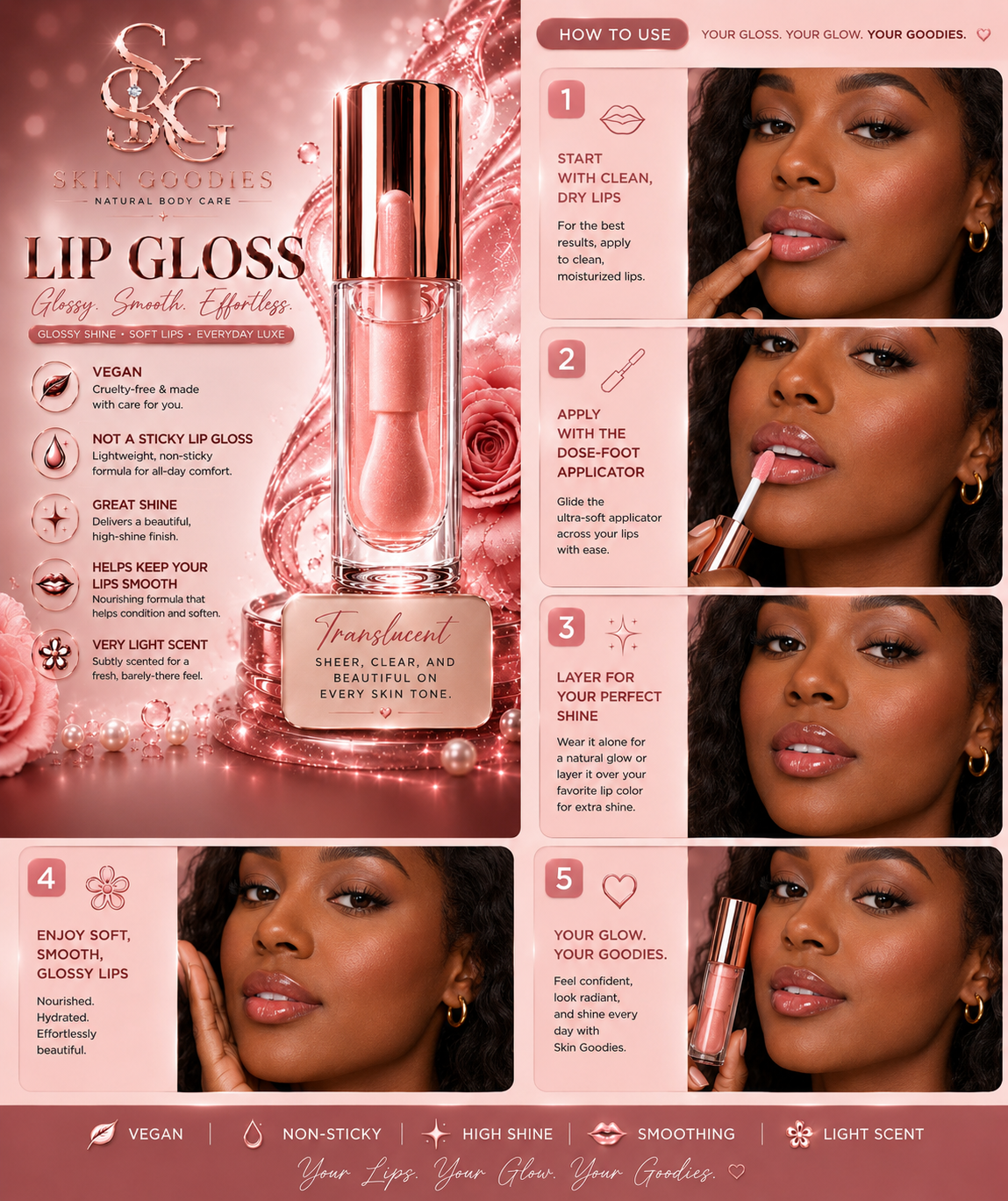 Lip Gloss Strawberry Shortcake