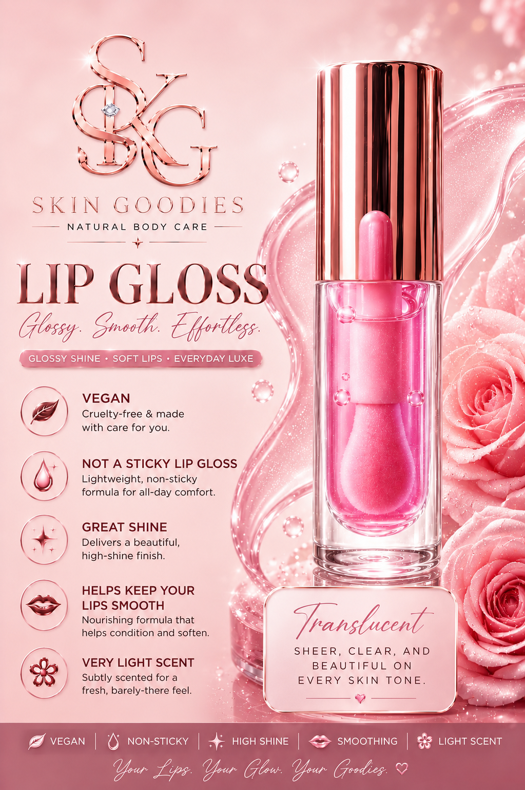 Lip Gloss Strawberry Shortcake