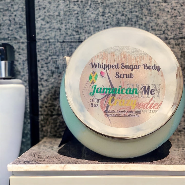 Jamaican Me Crazy(8oz)Whipped Body Scrub(this is a 2-1 Scrub and Soap)