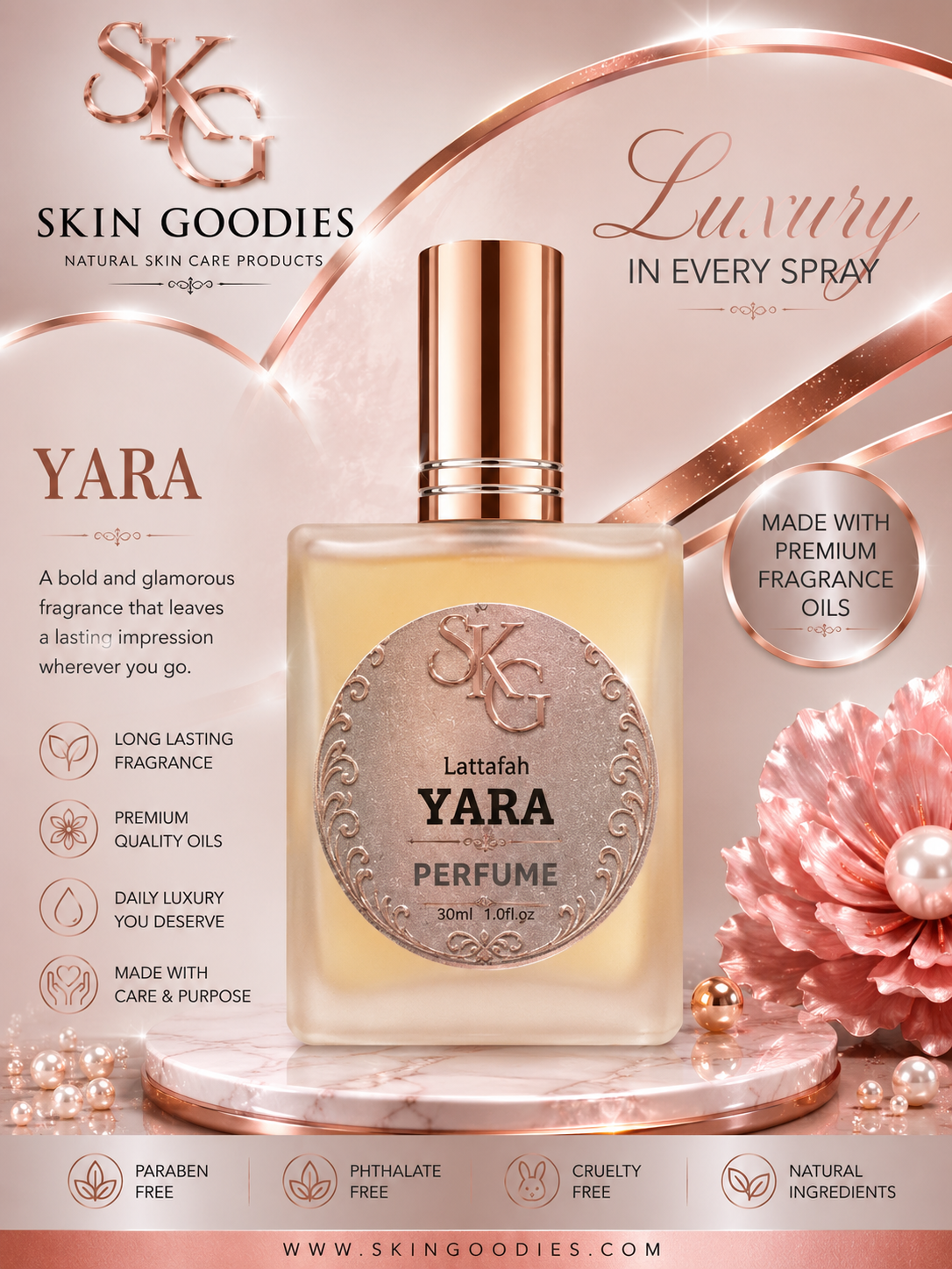 Yara(Lattafah)1oz 30ml (Designer Inspired)