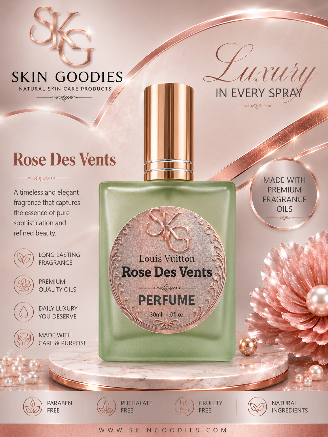 Rose Des Vents(Louis Vuitton)1oz 30ml (Designer Inspired)