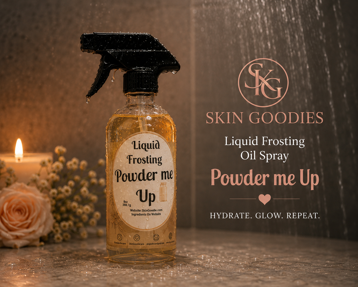 Liquide Frosting 8oz(POWDER UP)