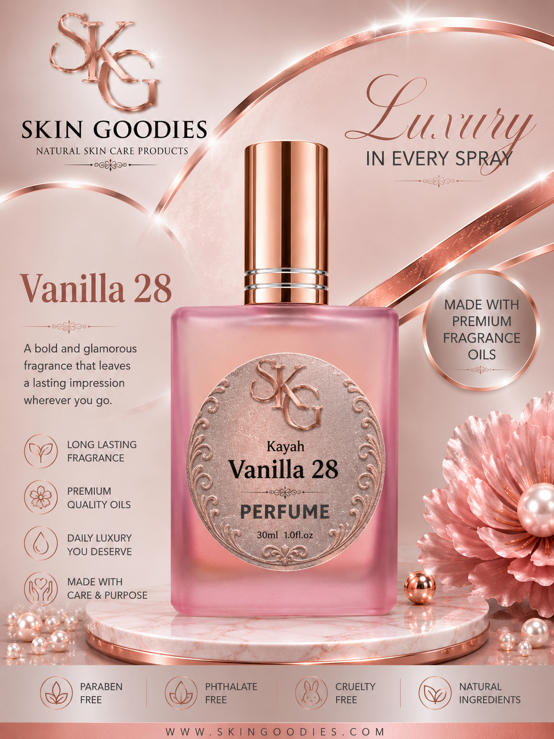 Vanilla 28(Kayali)1oz 30ml (Designer Inspired)