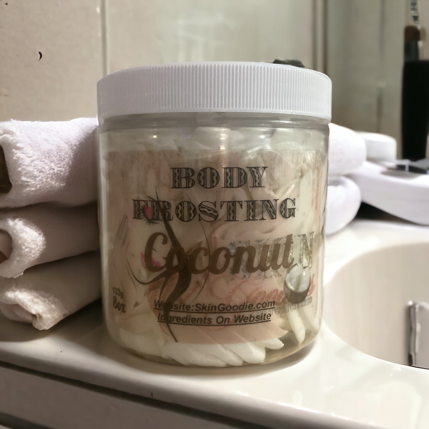 Coconut(8oz) Body Frosting